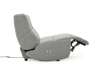 Picture of Divani Casa Basil - Modern Grey Fabric Small Electric Recliner Chair