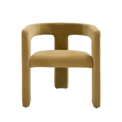 Picture of Modrest Cherish - Modern Tan Fabric Dining Chair