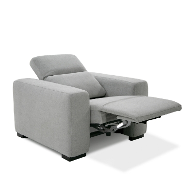 Picture of Divani Casa Bode - Modern Grey Fabric Recliner Chair