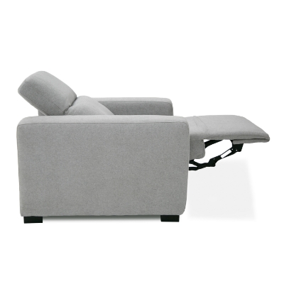 Picture of Divani Casa Bode - Modern Grey Fabric Recliner Chair