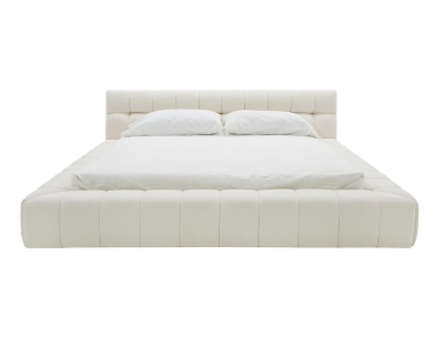 Picture of Divani Casa Tyree - Modern Tufted Off-White Fabric Bed