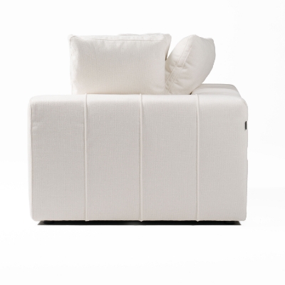 Picture of Divani Casa Vicki - Modern Off-White Fabric Modular Sectional Sofa