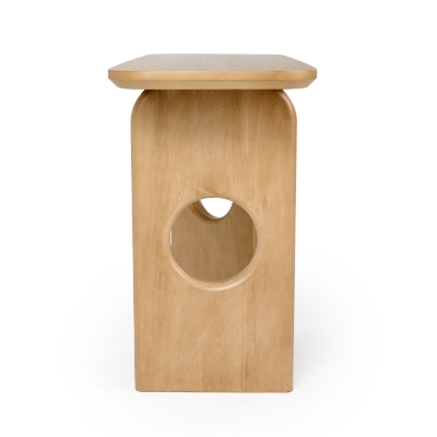 Picture of Nova Domus Oshana - Modern White Oak Console Table