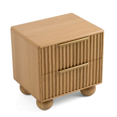 Picture of Modrest Winters - Modern Natural Oak Nightstand