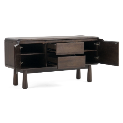 Picture of Modrest Rhea - Modern Dark Acacia Buffet