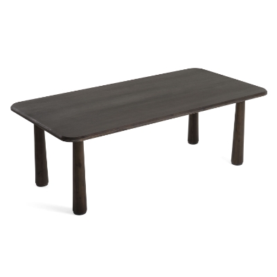 Picture of Modrest Rhea - Modern 87" Dark Acacia Rectangular Dining Table