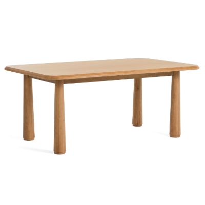 Picture of Modrest Rhea - Modern 71" Natual Acacia Rectangular Dining Table