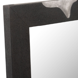 Picture of Modrest Aspen - Modern Matte Brown Ash & Silver Mirror