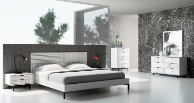 Picture of Full Nova Domus Valencia Contemporary White Bedroom Set