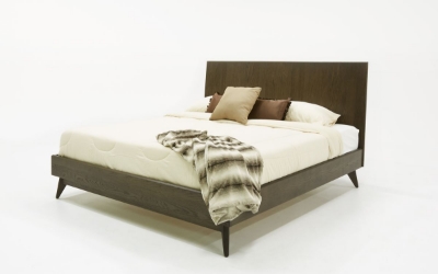 Picture of Eastern King Modrest Novak Modern Dark Oak Bed