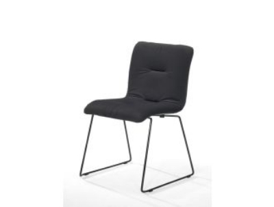 Picture of Modrest Yannis - Modern Dark Grey Fabric Dining Chair (Set of 2)