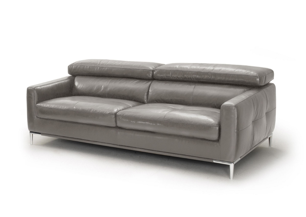 Picture of Divani Casa Natalia - Modern Dark Grey Leather Sofa