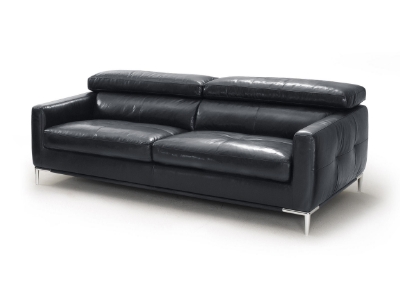 Picture of Divani Casa Natalia - Modern Black Leather Sofa