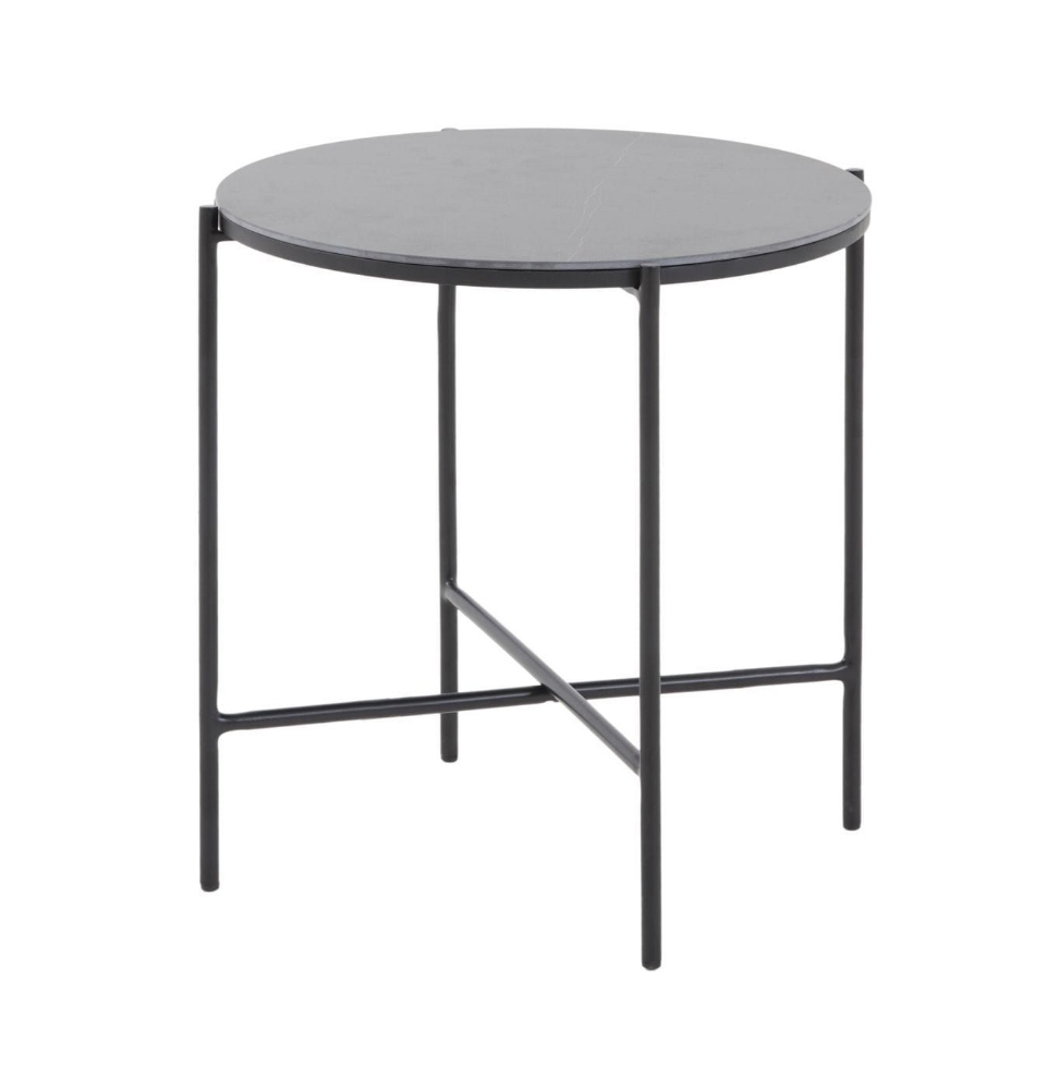 Picture of Modrest Hobart - Modern Black Ceramic End Table