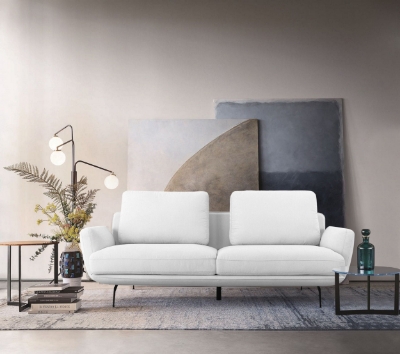 Picture of Divani Casa Dolly Modern - Off White Fabric Sofa