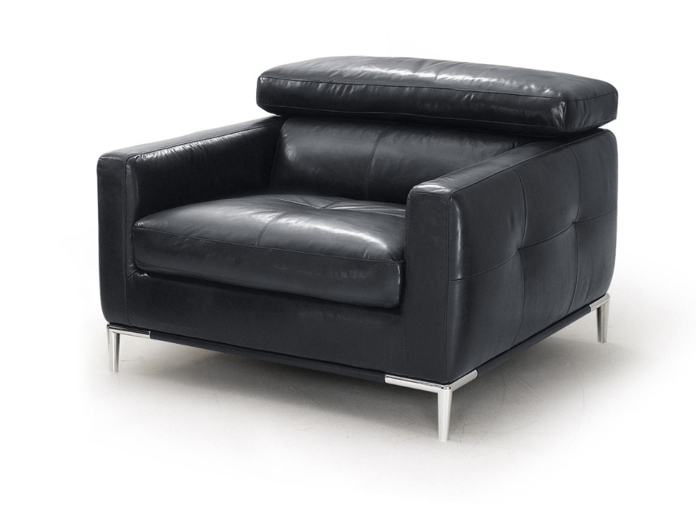 Picture of Divani Casa Natalia - Modern Black Leather Chair