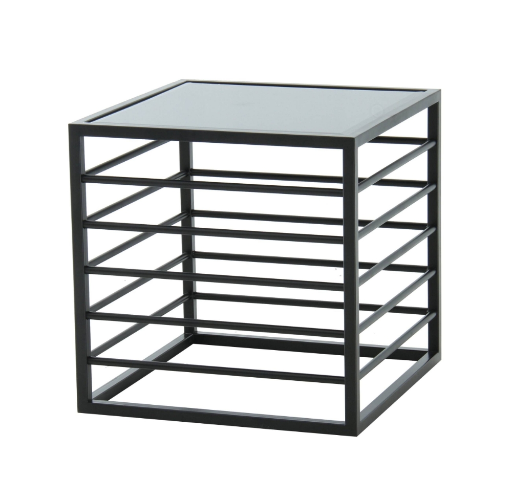 Picture of Modrest Malvo - Modern Black + Glass End Table