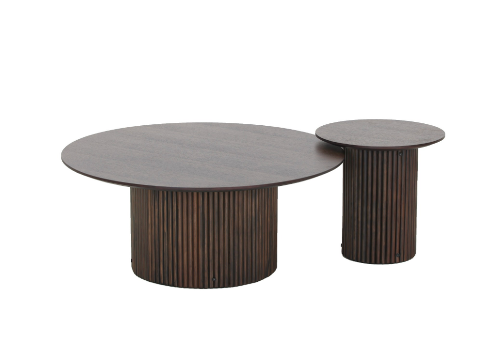 Picture of Modrest - Lusk Modern Mid Century Coffee & End Table Set 