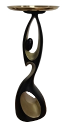 Picture of Modrest Abstract Woman Modern Black + Gold Sculpture