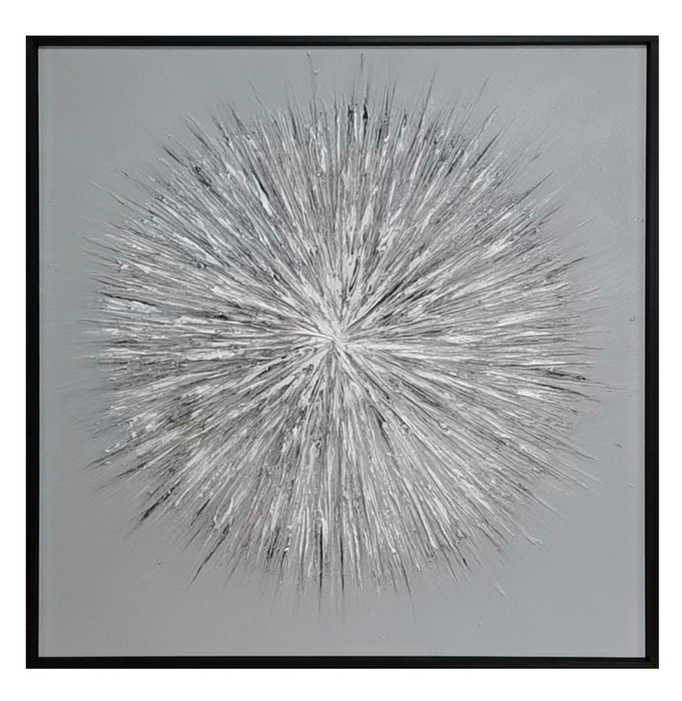 Picture of Modrest Silver 24"x24" Sculpted Wall Hanging